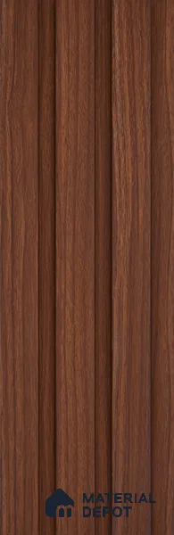 PN 06841 9.2 ft x 5 inch Charcoal Louvers/Panels - 12 mm