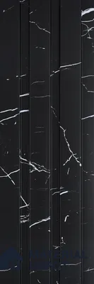 Charcoal Black Marble Look PN 06853 9.2 ft x 4.9 inch Charcoal Panel - 12 mm | Suitable for Living Room, Bedroom & TV Cabinet | Width is Subjected to 5% Variation