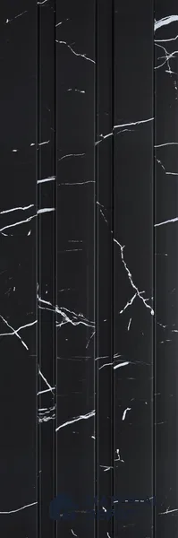 Charcoal Black Marble Look PN 06853 9.2 ft x 4.9 inch Charcoal Panel - 12 mm | Suitable for Living Room, Bedroom & TV Cabinet | Width is Subjected to 5% Variation