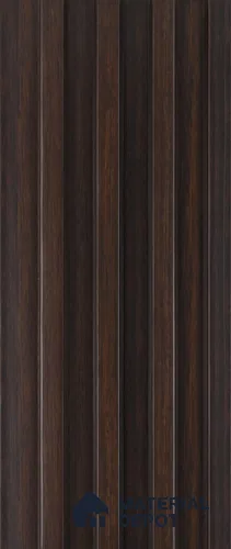 PN 06862 9.2 ft x 6.18 inch Charcoal Louvers/Panels - 16 mm