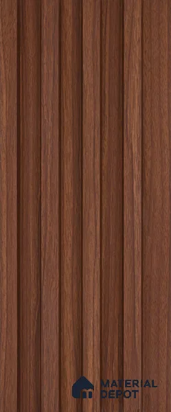 Wooden Look PN 06874 9.2 ft x 6.1 inch Charcoal Panel - 16 mm | Suitable for Living Room, Bedroom & TV Cabinet | Width is Subjected to 5% Variation