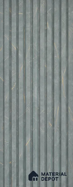 Mushroom Grey Marble Look PN 06901 8 ft x 6 inch Charcoal Panel - 6 mm | Suitable for Living Room, Bedroom & TV Cabinet | Width is Subjected to 5% Variation