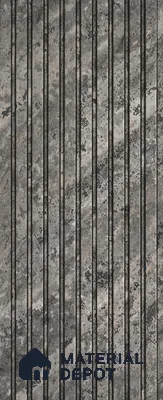 Steel Grey Marble Look PN 06905 8 ft x 6 inch Charcoal Panel - 6 mm | Suitable for Living Room, Bedroom & TV Cabinet | Width is Subjected to 5% Variation