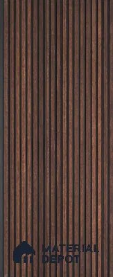 Wooden Look PN 06924 8 ft x 6 inch Charcoal Panel - 6 mm | Suitable for Living Room, Bedroom & TV Cabinet | Width is Subjected to 5% Variation