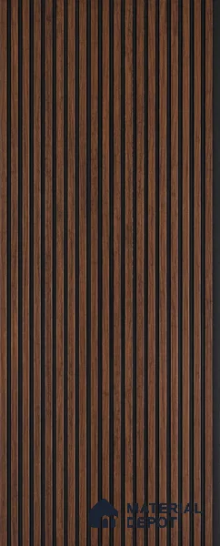 Wooden Look PN 06929 8 ft x 6 inch Charcoal Panel - 6 mm | Suitable for Living Room, Bedroom & TV Cabinet | Width is Subjected to 5% Variation