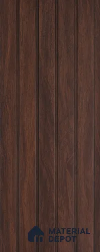 PN 06944 8 ft x 6 inch Charcoal Louvers/Panels - 6 mm
