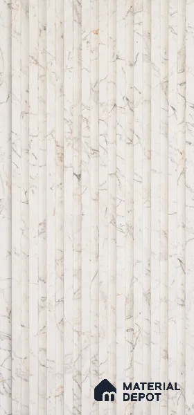 Dove Grey Marble Look PN 06968 8 ft x 10 inch PVC Panel - 10 mm | Suitable for Living Room, Bedroom & Office | Width is Subjected to 5% Variation