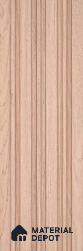 Cream Wooden Look Charcoal Louver/Panel 9.5 ft x 4.9 inch - 8 mm | Ideal for Feature Wall, Living Room, Bedroom, Home, TV Unit | PN 07056