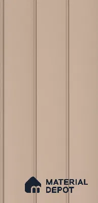 Cappuccino Beige Plain Colour Look PN 07067 9.5 ft x 9.8 inch Charcoal Panel - 10 mm | Suitable for Feature Wall, TV Unit & Living Room | Width is Subjected to 5% Variation