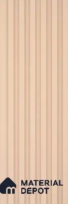 Warm Beige Plain Colour Look PN 07075 9.5 ft x 4.9 inch Charcoal Panel - 10 mm | Suitable for Feature Wall, TV Unit & Living Room | Width is Subjected to 5% Variation