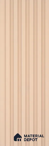Warm Beige Plain Colour Look PN 07075 9.5 ft x 4.9 inch Charcoal Panel - 10 mm | Suitable for Feature Wall, TV Unit & Living Room | Width is Subjected to 5% Variation