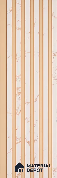 Dove Grey Marble Look PN 07082 10 ft x 4.9 inch Charcoal Panel - 6 mm | Suitable for Feature Wall, TV Unit & Living Room | Width is Subjected to 5% Variation