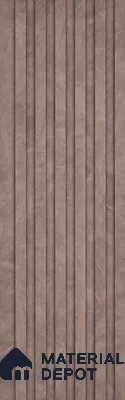 Mocha Brown Marble Look PN 07083 10 ft x 4.9 inch Charcoal Panel - 6 mm | Suitable for Feature Wall, TV Unit & Living Room | Width is Subjected to 5% Variation