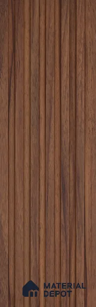 Wooden Look PN 07100 10 ft x 4.9 inch Charcoal Panel - 6 mm | Suitable for Feature Wall, TV Unit & Living Room | Width is Subjected to 5% Variation
