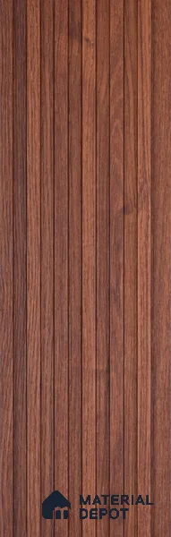Wooden Look PN 07172 9.5 ft x 4.7 inch Charcoal Panel - 11 mm | Suitable for Feature Wall, TV Unit & Living Room | Width is Subjected to 5% Variation
