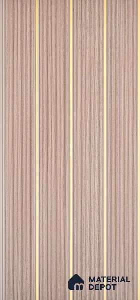 Wooden Look PN 07377 8 ft x 9.6 inch PVC Panel - 10 mm | Suitable for Living Room, Bedroom & Office | Width is Subjected to 5% Variation