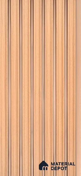Wooden Look PN 07389 8 ft x 9.6 inch PVC Panel - 10 mm | Suitable for Living Room, Bedroom & Office | Width is Subjected to 5% Variation