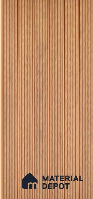 Wooden Look PN 07392 8 ft x 9.6 inch PVC Panel - 10 mm | Suitable for Living Room, Bedroom & Office | Width is Subjected to 5% Variation