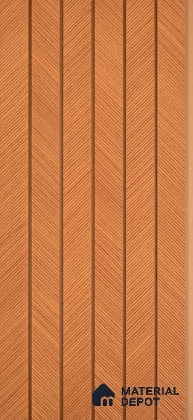 Wooden Look PN 07398 8 ft x 9.6 inch PVC Panel - 10 mm | Suitable for Living Room, Bedroom & Office | Width is Subjected to 5% Variation