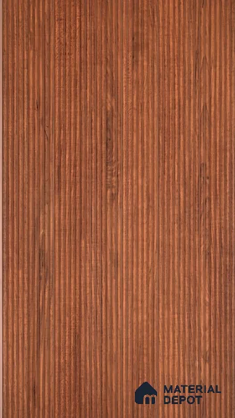 Wooden Look PN 07407 8 ft x 12 inch PVC Panel - 10 mm | Suitable for Living Room, Bedroom & Office | Width is Subjected to 5% Variation