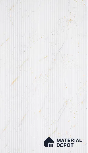 PN 07410 Wood Look Louver 8 ft x 1 ft Texture Finish  - 10 mm | Suitable for Feature Wall, TV Unit & Living Room