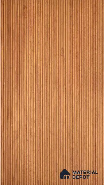 Wooden Look PN 07412 8 ft x 12 inch PVC Panel - 10 mm | Suitable for Living Room, Bedroom & Office | Width is Subjected to 5% Variation