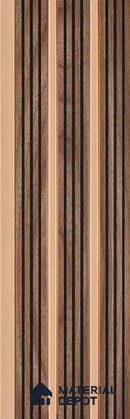 Wooden Look PN 07463 8 ft x 4.8 inch PVC Panel - 10 mm | Suitable for Living Room, Bedroom & Office | Width is Subjected to 5% Variation