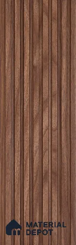 PN 07476 Wood Look Louver 8 ft x 0.4 ft Texture Finish - 10 mm | Suitable for Feature Wall, TV Unit & Living Room