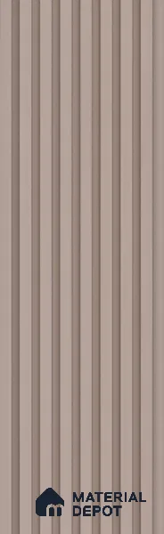 Cloud Grey Plain Colour Look PN 07481 8 ft x 4.8 inch PVC Panel - 10 mm | Suitable for Living Room, Bedroom & Office | Width is Subjected to 5% Variation