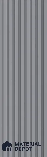 PN 07483 Solid Colors Look Louver 8 ft x 0.4 ft Texture Finish - 10 mm | Suitable for Feature Wall, TV Unit & Living Room