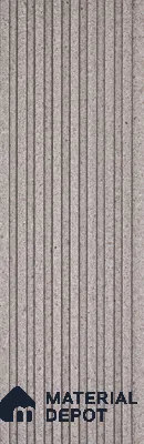 Grey Stone Look Charcoal Louver/Panel 9.5 ft x 5 inch - 12 mm | Ideal for Feature Wall, Living Room, Bedroom, Home, TV Unit | PN 07594