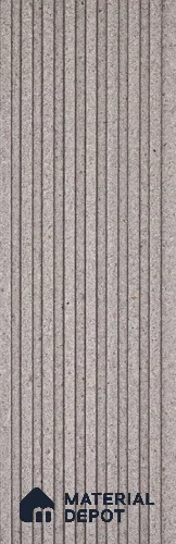 Grey Stone Look Charcoal Louver/Panel 9.5 ft x 5 inch - 12 mm | Ideal for Feature Wall, Living Room, Bedroom, Home, TV Unit | PN 07594