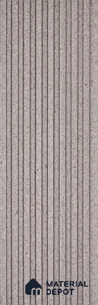 Grey Stone Look Charcoal Louver/Panel 9.5 ft x 5 inch - 12 mm | Ideal for Feature Wall, Living Room, Bedroom, Home, TV Unit | PN 07594