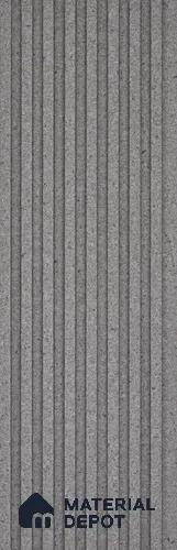 Grey Stone Look Charcoal Louver/Panel 9.5 ft x 5 inch - 12 mm | Ideal for Feature Wall, Living Room, Bedroom, Home, TV Unit | PN 07595