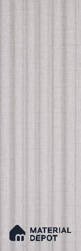Grey Fabric Look Charcoal Louver/Panel 9.5 ft x 5 inch - 12 mm | Ideal for Feature Wall, Living Room, Bedroom, Home, TV Unit | PN 07599