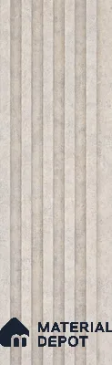 Light Grey Stone Look PN 07607 9.5 ft x 4.9 inch Charcoal Panel - 12 mm | Suitable for Feature Wall, TV Unit & Living Room | Width is Subjected to 5% Variation