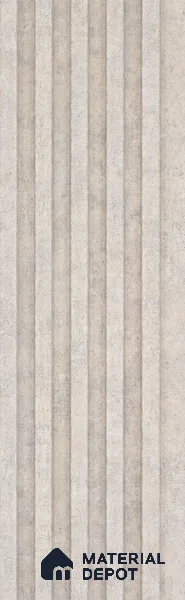 Light Grey Stone Look PN 07607 9.5 ft x 4.9 inch Charcoal Panel - 12 mm | Suitable for Feature Wall, TV Unit & Living Room | Width is Subjected to 5% Variation