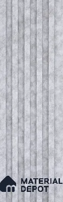 Grey Stone Look Charcoal Louver/Panel 9.5 ft x 5 inch - 12 mm | Ideal for Feature Wall, Living Room, Bedroom, Home, TV Unit | PN 07608
