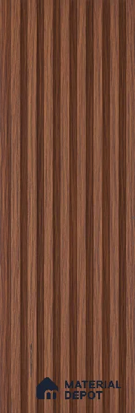 Wooden Look PN 07642 9.5 ft x 4.9 inch Charcoal Panel - 11 mm | Suitable for Feature Wall, Living Room & Bedroom | Width is Subjected to 5% Variation