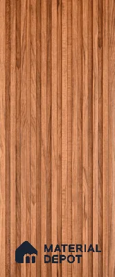 Wooden Look PN 07656 8 ft x 10 inch Charcoal Panel - 10 mm | Suitable for Living Room, Bedroom & Office | Width is Subjected to 5% Variation