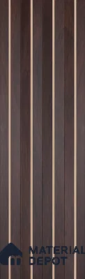 Wooden Look PN 07706 9.1 ft x 4.9 inch Charcoal Panel - 12 mm | Suitable for Living Room, Bedroom & TV Cabinet | Width is Subjected to 5% Variation