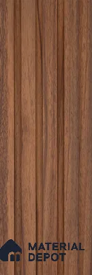 Wooden Look PN 07870 9.5 ft x 4.9 inch Charcoal Panel - 11 mm | Suitable for Feature Wall, Living Room & Bedroom | Width is Subjected to 5% Variation