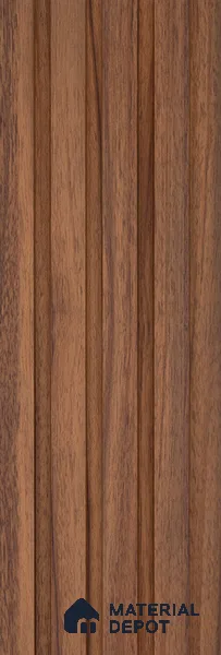 Wooden Look PN 07870 9.5 ft x 4.9 inch Charcoal Panel - 11 mm | Suitable for Feature Wall, Living Room & Bedroom | Width is Subjected to 5% Variation
