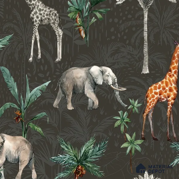 5131-2 | 5 Meter x 42 Inch PVC Animal Print Look Wallpaper - 57 Sq. Ft. | Minimum 15% wastage during installation