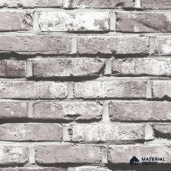 87033-1 | 5 Meter x 42 Inch PVC Brick Look Wallpaper - 57 Sq. Ft. | Minimum 15% wastage during installation