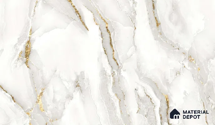 81281-1 | 5 Meter x 42 Inch PVC Marble Look Wallpaper - 57 Sq. Ft. | Minimum 10% wastage during installation