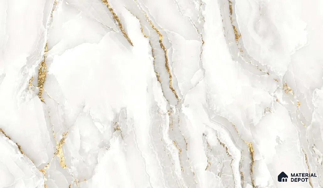81281-1 | 5 Meter x 42 Inch PVC Marble Look Wallpaper - 57 Sq. Ft. | Minimum 10% wastage during installation