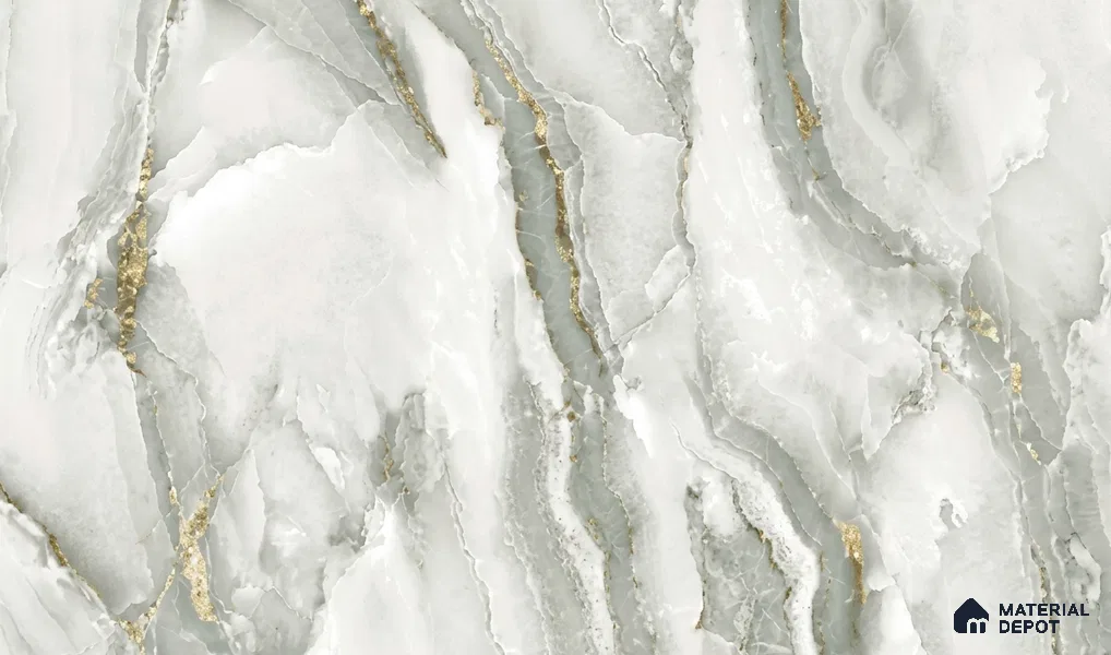 81281-2 | 5 Meter x 42 Inch PVC Marble Look Wallpaper - 57 Sq. Ft. | Minimum 10% wastage during installation