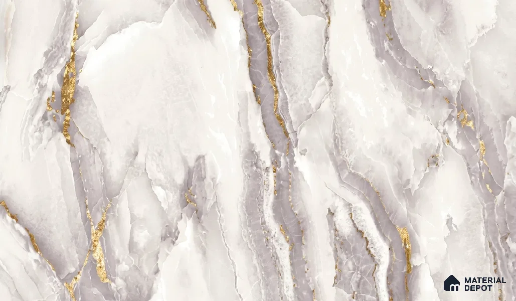 81281-3 | 5 Meter x 42 Inch PVC Marble Look Wallpaper - 57 Sq. Ft. | Minimum 10% wastage during installation