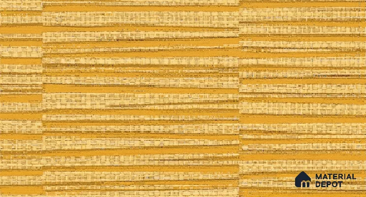 81283-3 | Mustard Gold Wood Slat Texture PVC Patterned Wallpaper - 5 Meter x 42 Inch, 57 Sq. Ft. (Min. 15% Wastage)